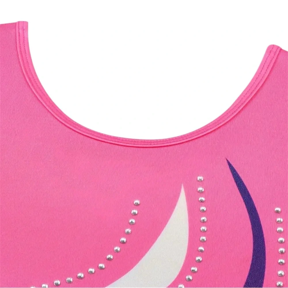 NWT 14 (CXL) Poly Unicorn girls' leotard